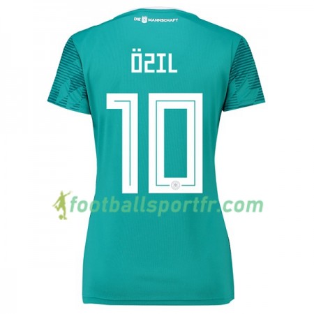 Tenue Allemagne Özil 10 Féminine Exterieur Coupe du monde 2018 Maillot de Foot